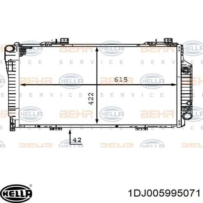 Фара дальнього світла в зборі на Audi 90 B3 89, 89Q, 8A