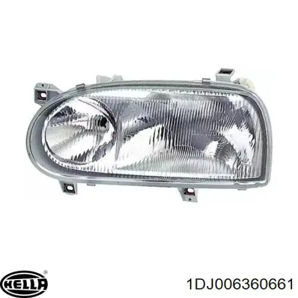 Фара права ZVW1111R Signeda