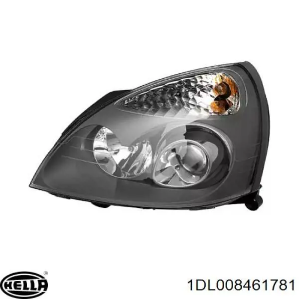 Купити 7701057660 Renault (RVI) Права блок фара