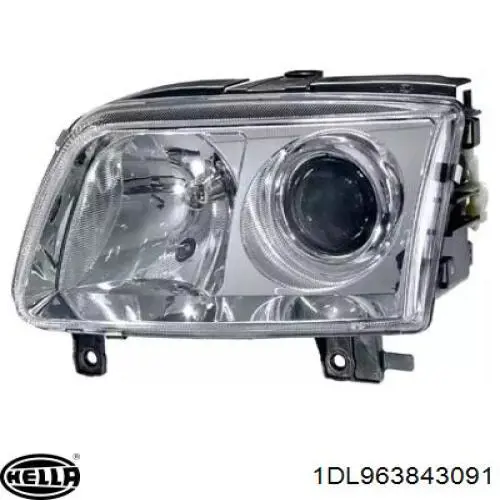 Фара HELLA 1DL963843091 ціна, від 782.33 USD