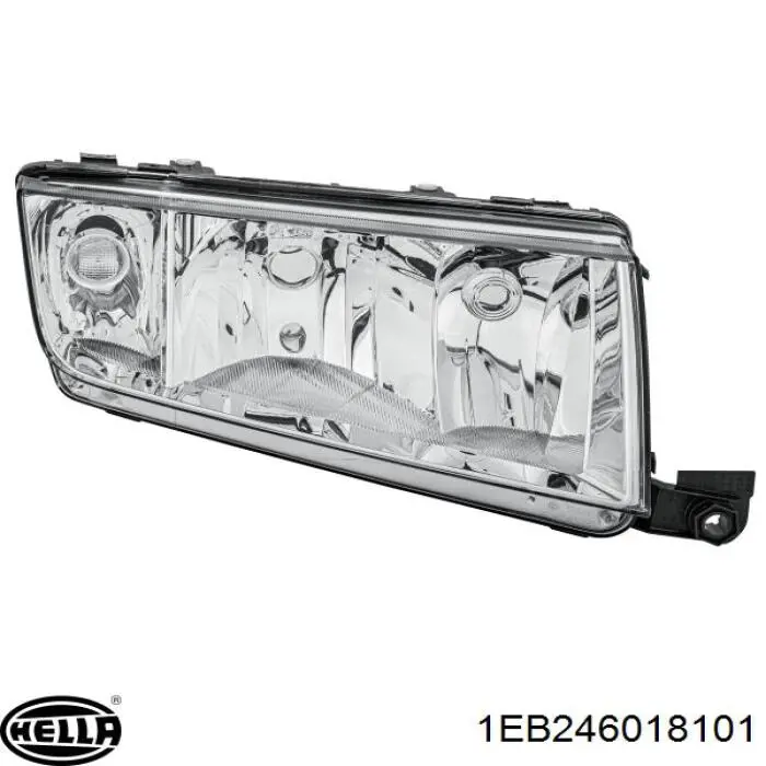 Основна фара - вставка HELLA 246366 ціна, від 53.97 USD