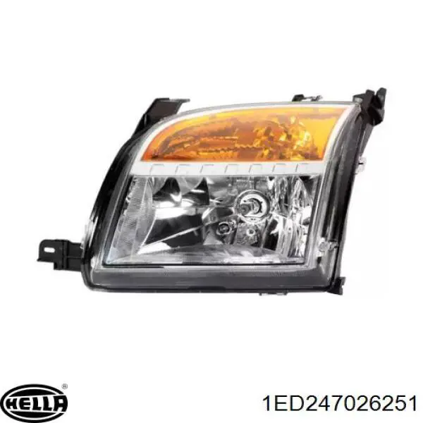 Фара ліва ZFD1156EL Signeda