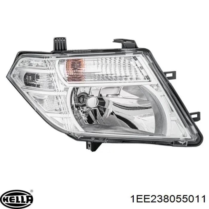 Фара основна ліва на Nissan Navara NP300 III D40