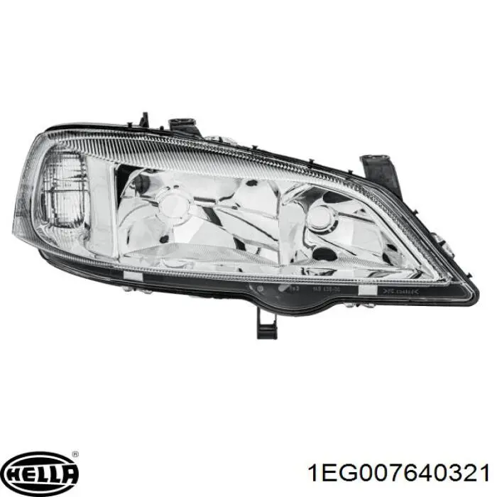 Основна фара - вставка Opel 1EG00764032 ціна, від 44.12 USD
