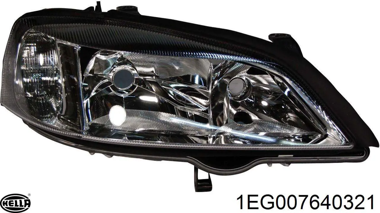Фара права 1EG007640321 HELLA
