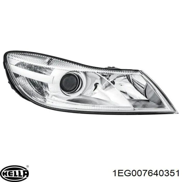 Фара ліва 93175743 General Motors