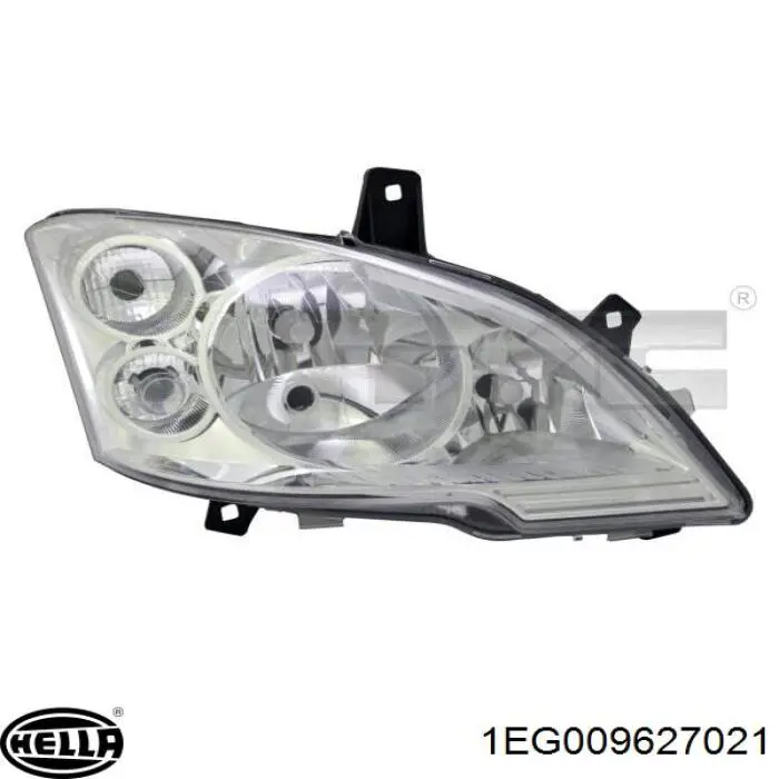 Фара правая HELLA 1EG009627021 ціна, від 147.86 USD