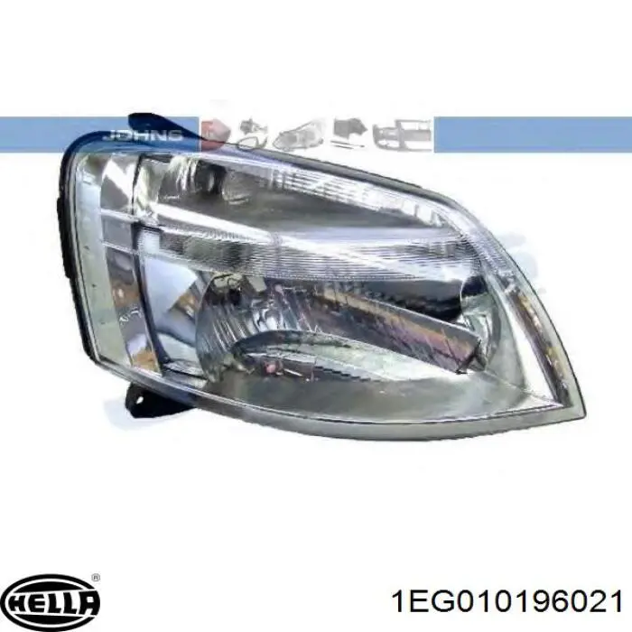 Купити 3CLX13K046AA Peugeot/Citroen Права блок фара