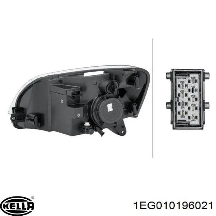 Фара права 5030190 Autotechteile