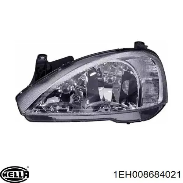 Фара права 87934 VALEO