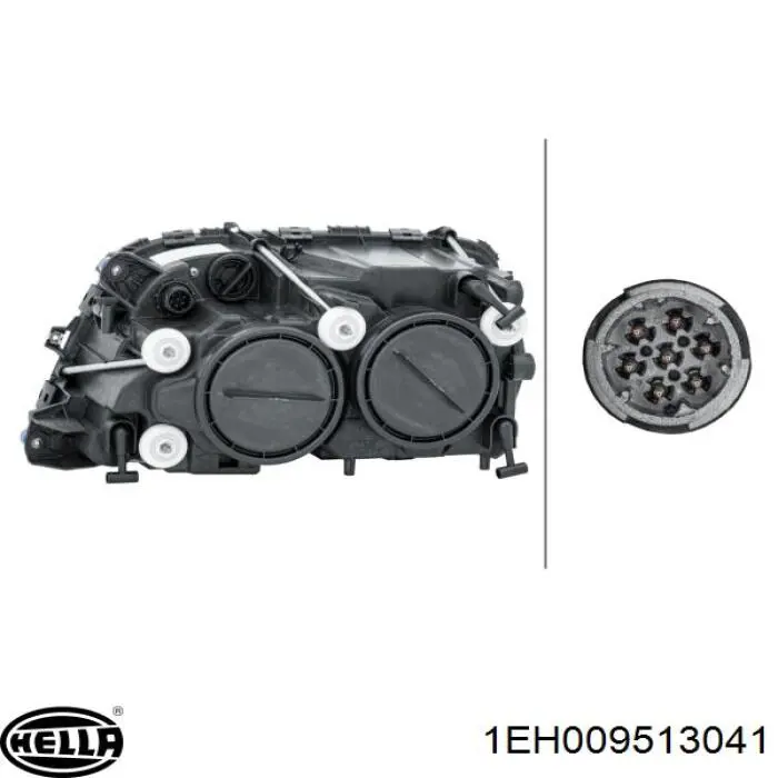 Фара права TD0150013RP Tangde