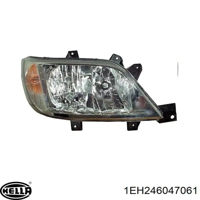 Фара правая Autotechteile 1108262 ціна, від 25.11 USD