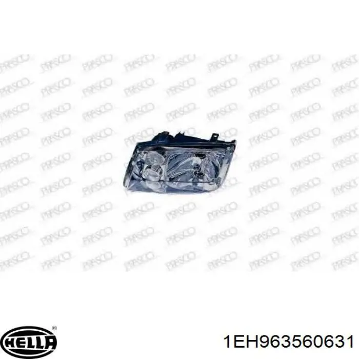 Фара ліва FP9543R1E Depo/Loro/Abakus