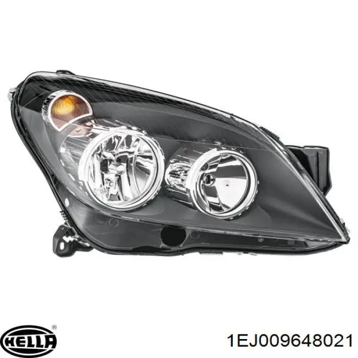 Купити 1EJ009648021 HELLA Права блок фара