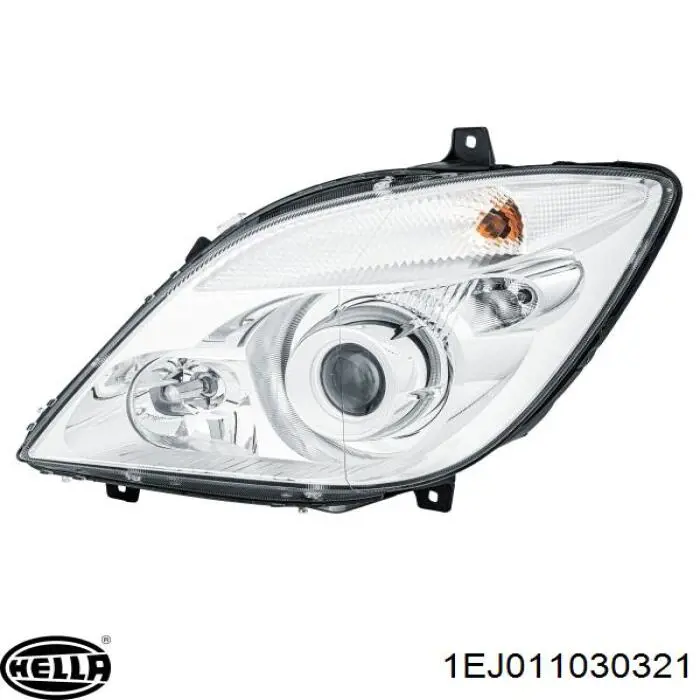 Основна фара - вставка HELLA 1EJ011030321 ціна, від 1073.37 USD