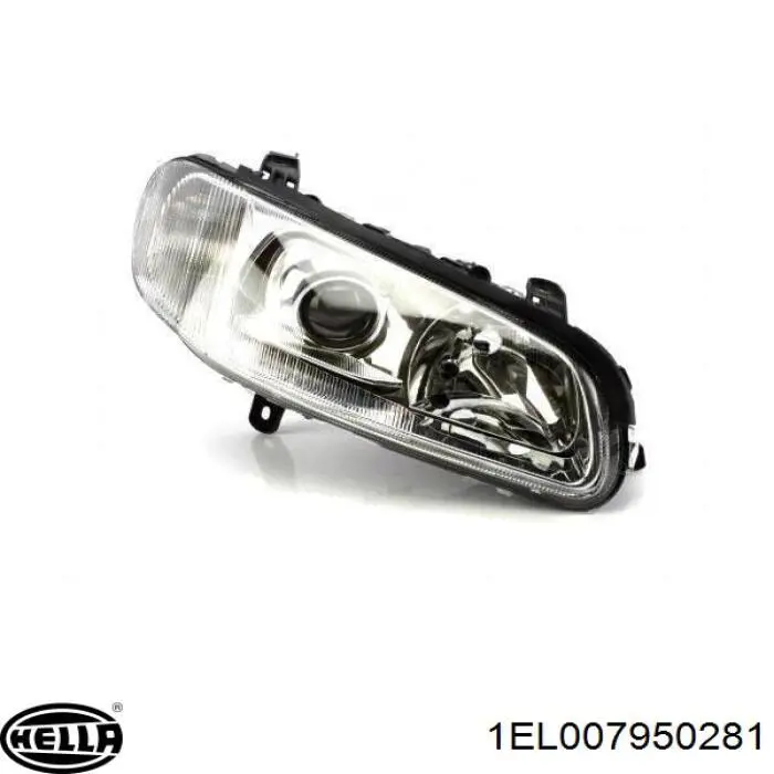 Купити 1EL007950281 HELLA Права блок фара