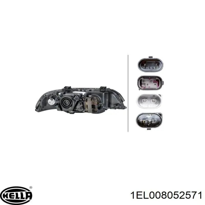 Купити 6912435 BMW Фари