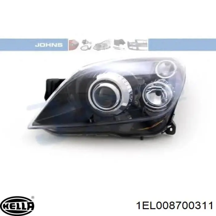Купити 93178639 General Motors Фара ліва передня