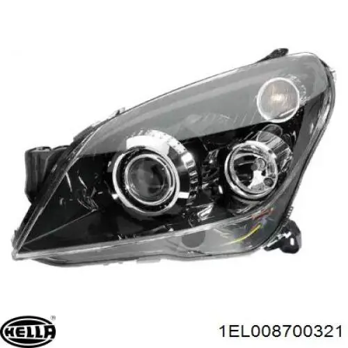 Фара права 1EL008700321 HELLA