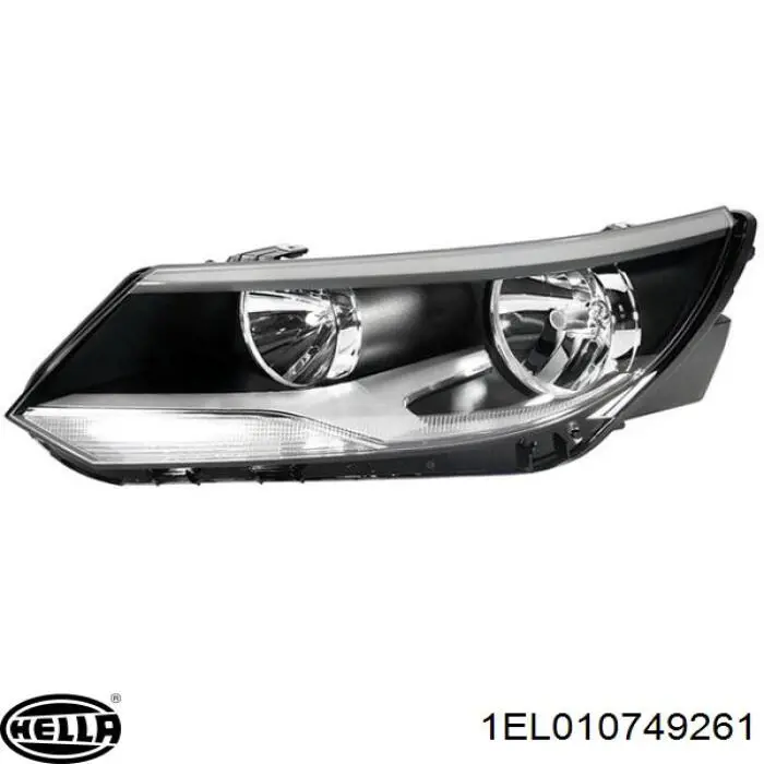 Основна фара - вставка HELLA 1EL010749261 ціна, від 203.46 USD