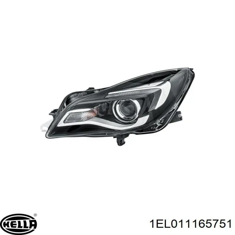 1216810 Opel Фара дальнього світла в зборі