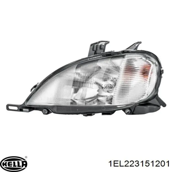 Основна фара - вставка Mercedes A163820526164 ціна, від 157.48 USD