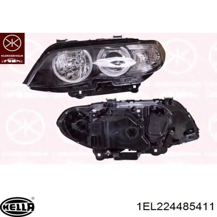 1EL224485411 HELLA Фара дальнього світла в зборі