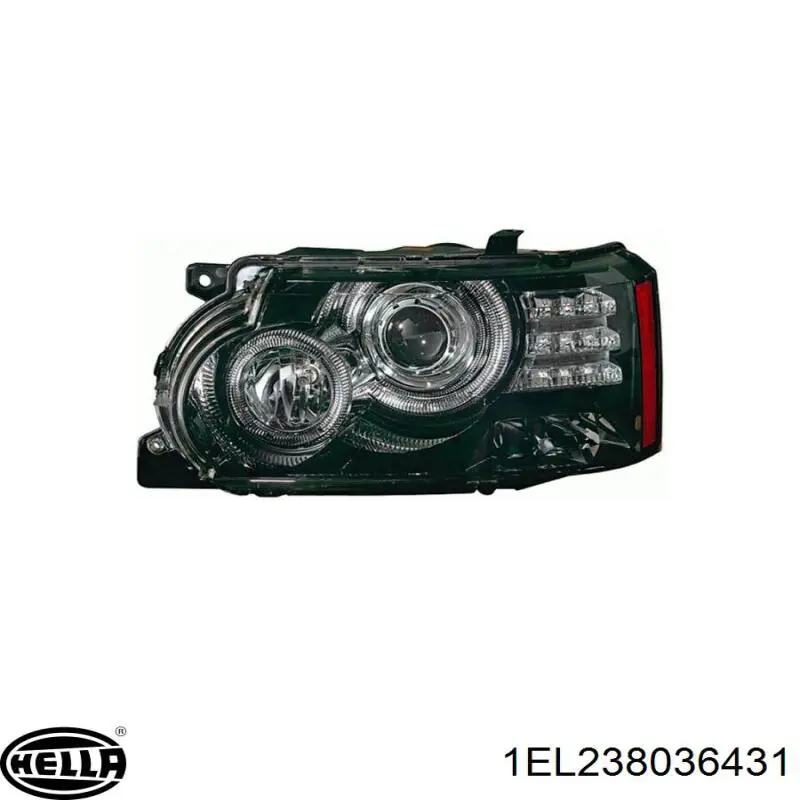 Купити LR012444 Land Rover Основна фара в зборі ліва