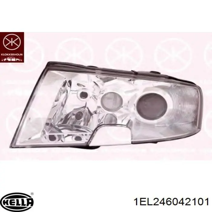 Права блок фара Skoda SuperB I