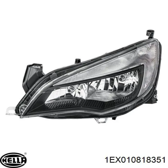 Фара ліва 1EX010818351 HELLA