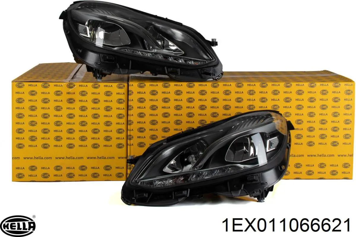 Фара передня права HELLA 1EX011066621 ціна, від 549.53 USD