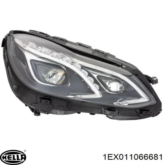 Купити A212820243964 Mercedes Права блок фара