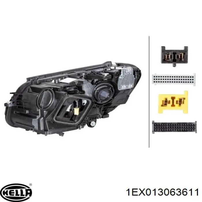 Фара ліва A205906640464 Mercedes