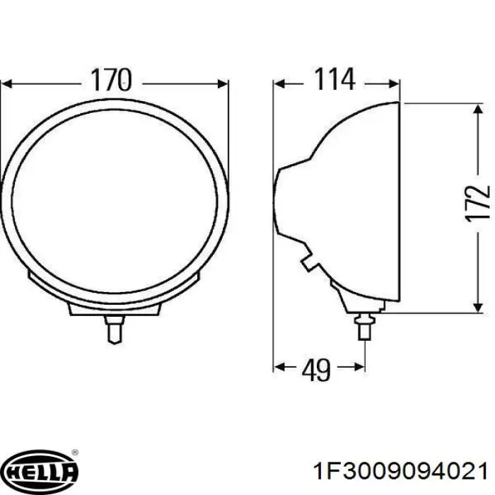  1F3009094021 HELLA