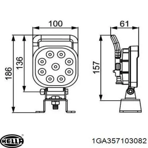  1GA357103082 HELLA