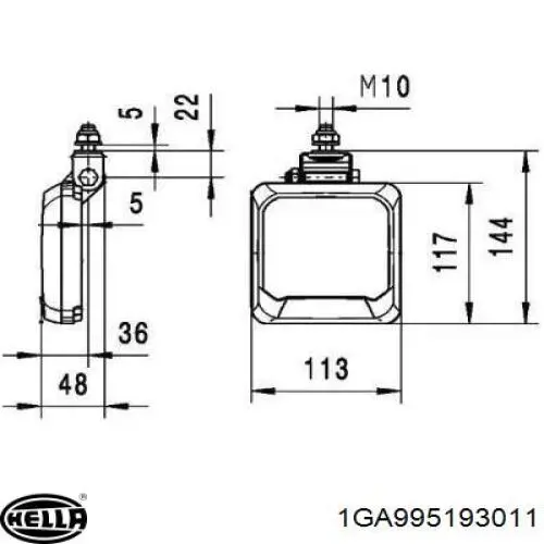  1GA995193011 HELLA