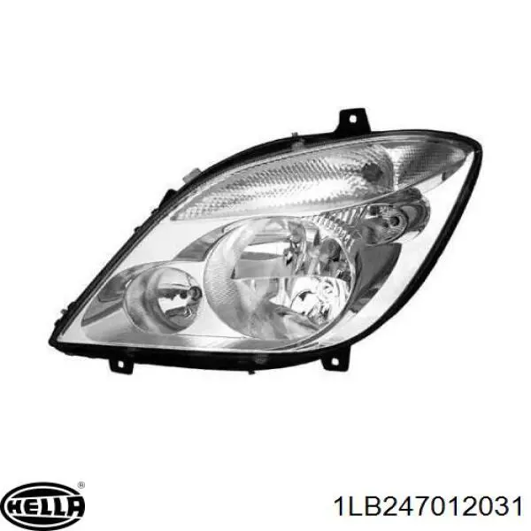 Купити A9068200361 Mercedes Основна фара в зборі ліва