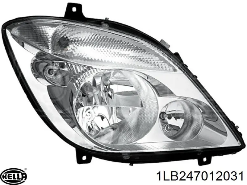 A9068200361 Mercedes Фара дальнього світла в зборі