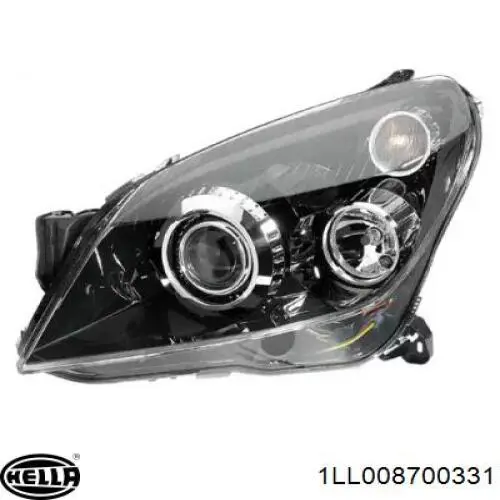 Фари Opel 1216563 ціна, від 400.37 USD