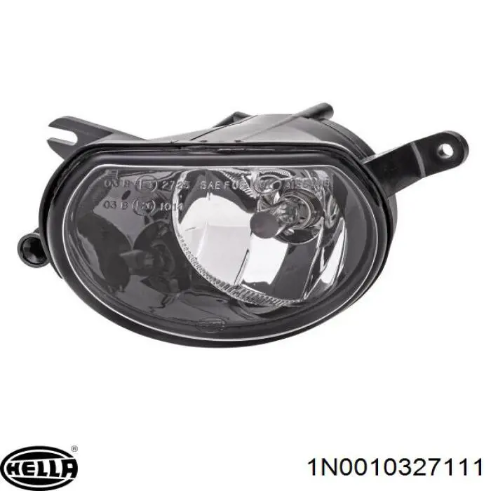 Купити 1N0010327011 HELLA Фара протитуманна, ліва
