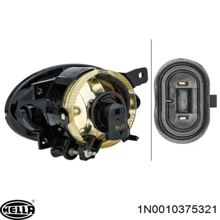 Протитуманка права Depo/Loro/Abakus FP7416H2E ціна, від 25.57 USD