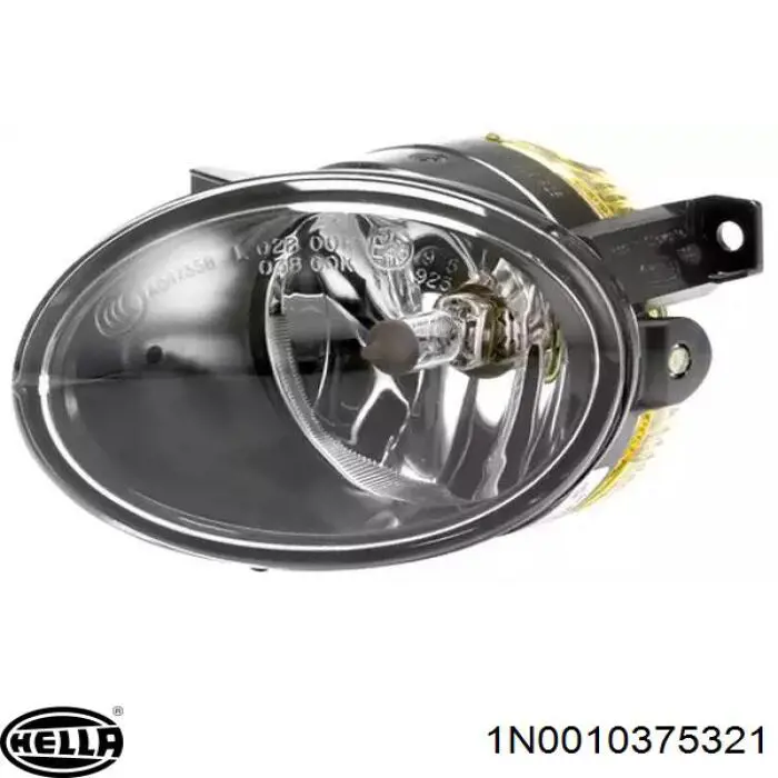 Фара протитуманна, права 1N0010375321 HELLA