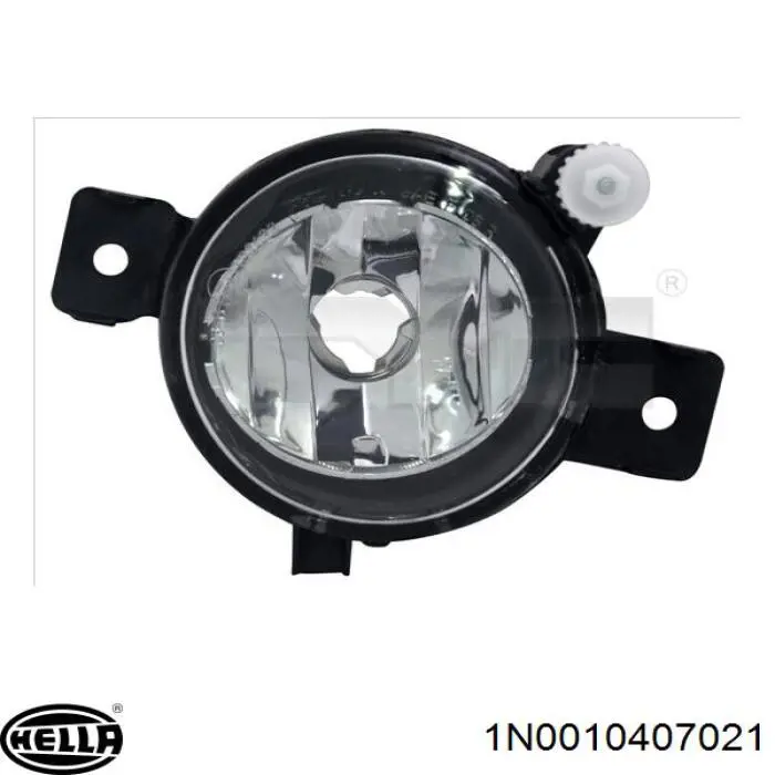 Туманка права HELLA 1N0010407021 ціна, від 46.00 USD