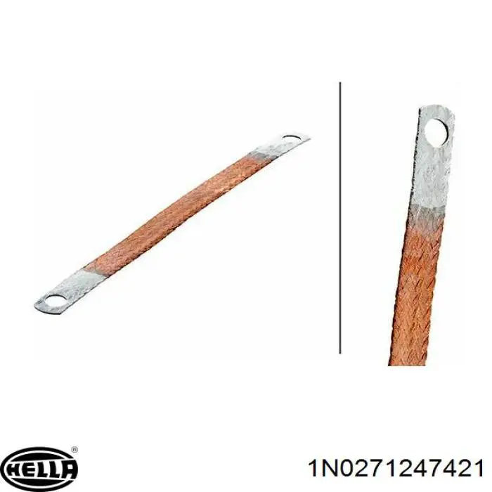 Фара протитуманна, права 1N0271247421 HELLA