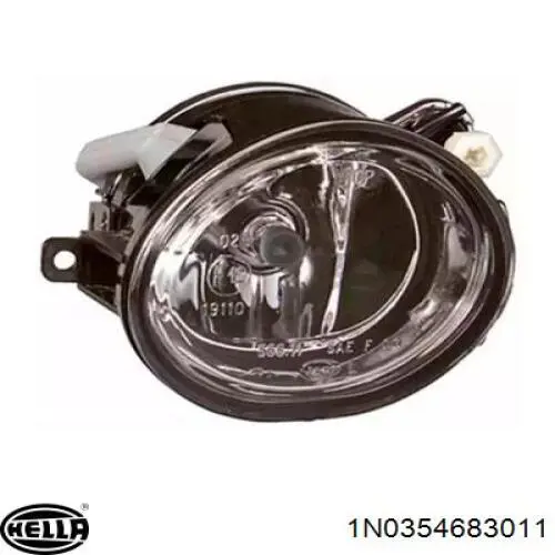 7016358 Autotechteile Протитуманка ліва