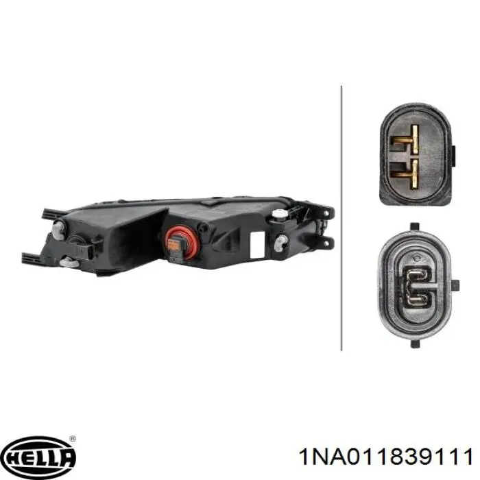  HELLA 1NA011839111 ціна, від 112.29 USD