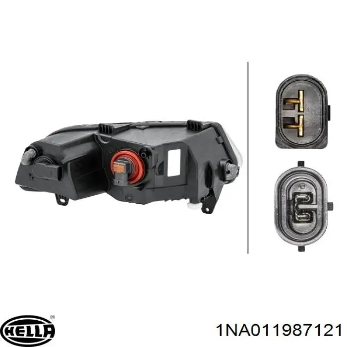 6C0941662 VAG Туманка права