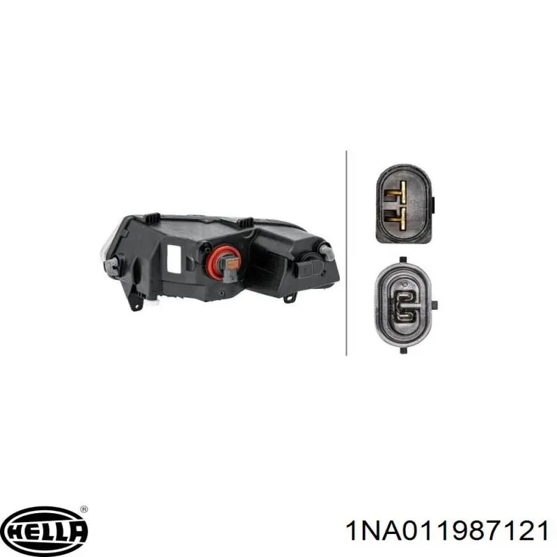 Фара протитуманна, права VAG 6C0941662 ціна, від 15.33 USD