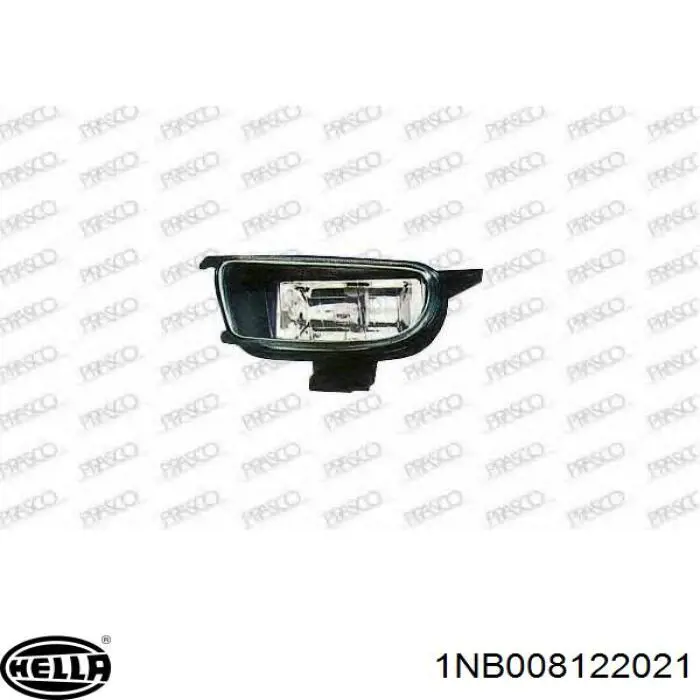 Туманка права HELLA 1NB008122021 ціна, від 31.46 USD
