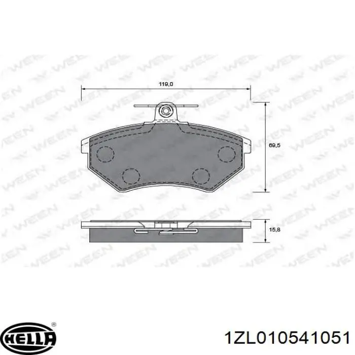 Фари Polcar 3219091T ціна, від 408.49 USD